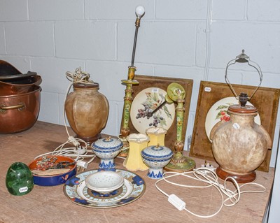 Lot 406 - Assorted Household Items, to include two...