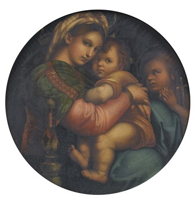 Lot 1088 - After Raphael (1483-1520) Italian Madonna...