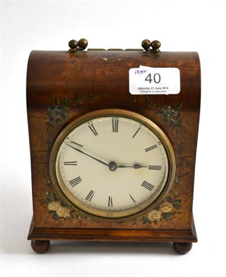 Lot 40 - Edwardian carriage clock