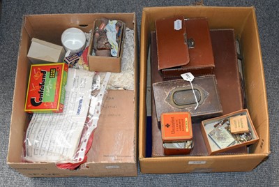 Lot 336 - A Box of Mainly Vintage Toys and Games,...