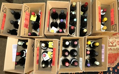 Lot 1114 - French Regional Red and White Wines: a mixed...