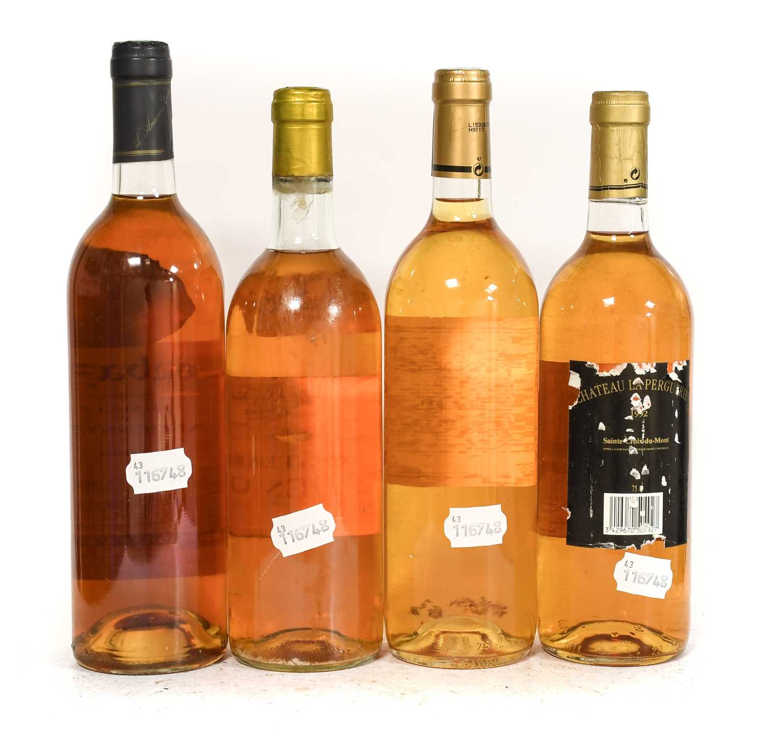 Lot 5029 Dessert Wines a mixed parcel of French