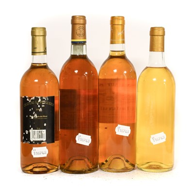 Lot 5029 - Dessert Wines: a mixed parcel of French...