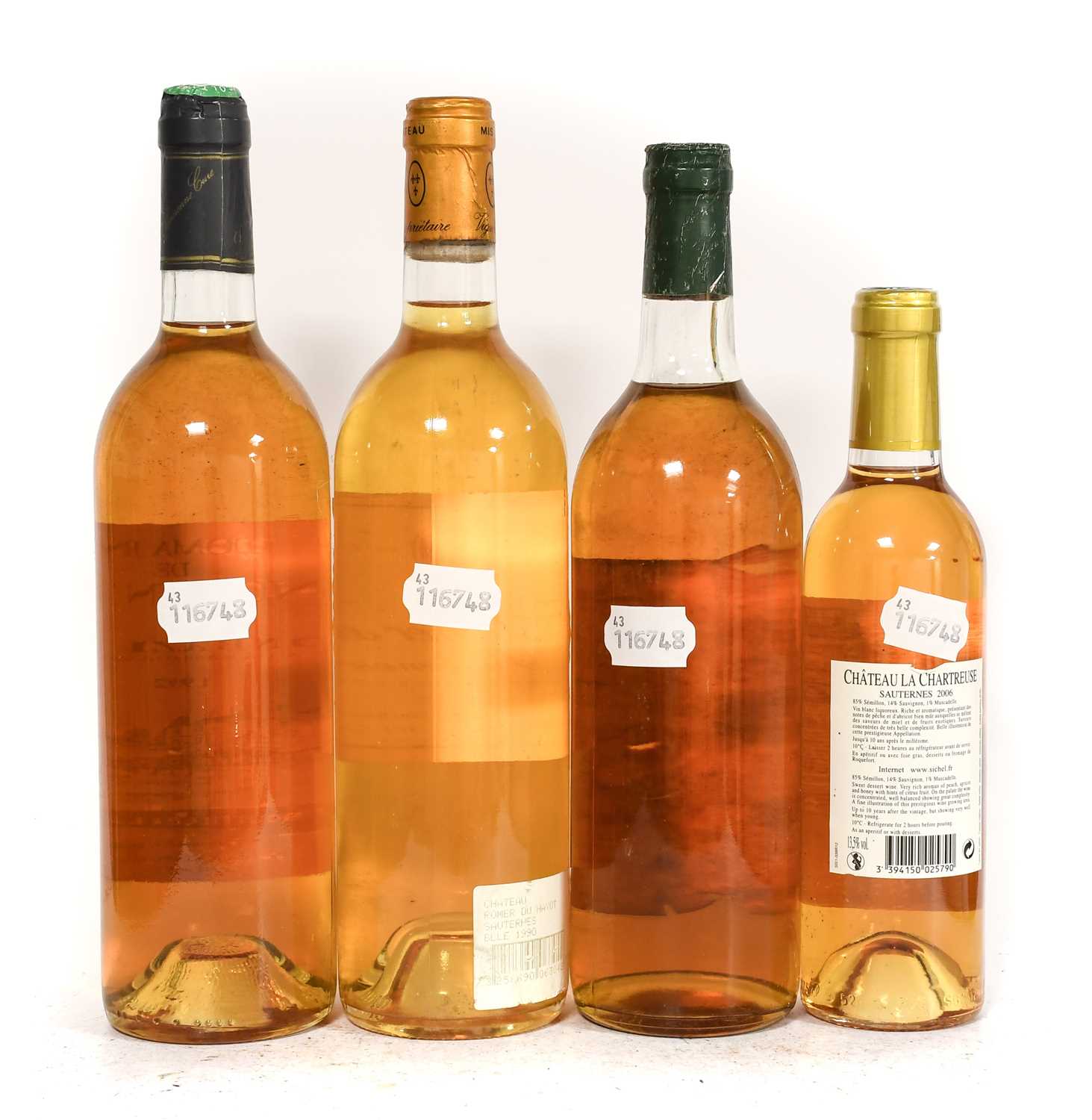 Lot 5029 Dessert Wines a mixed parcel of French