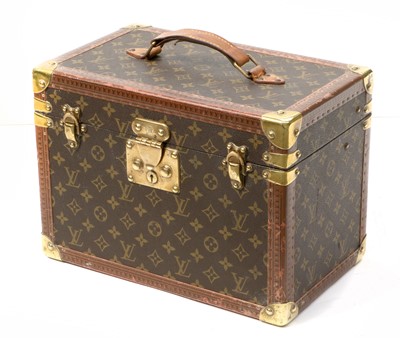 Lot 2239 - Louis Vuitton Vanity Case in LV Monogram Brown...