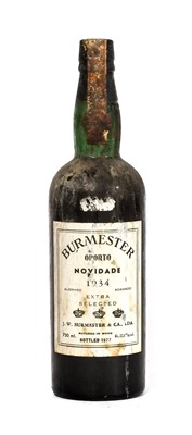 Lot 5204 - Burmester 1934 Extra Selected Port, Oporto...