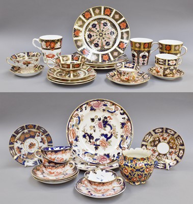 Lot 316 - Royal Crown Derby Imari Teawares, etc