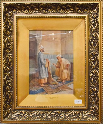 Lot 1142 - Vittorio Rappini (1877-1939) Italian "A Carpet...
