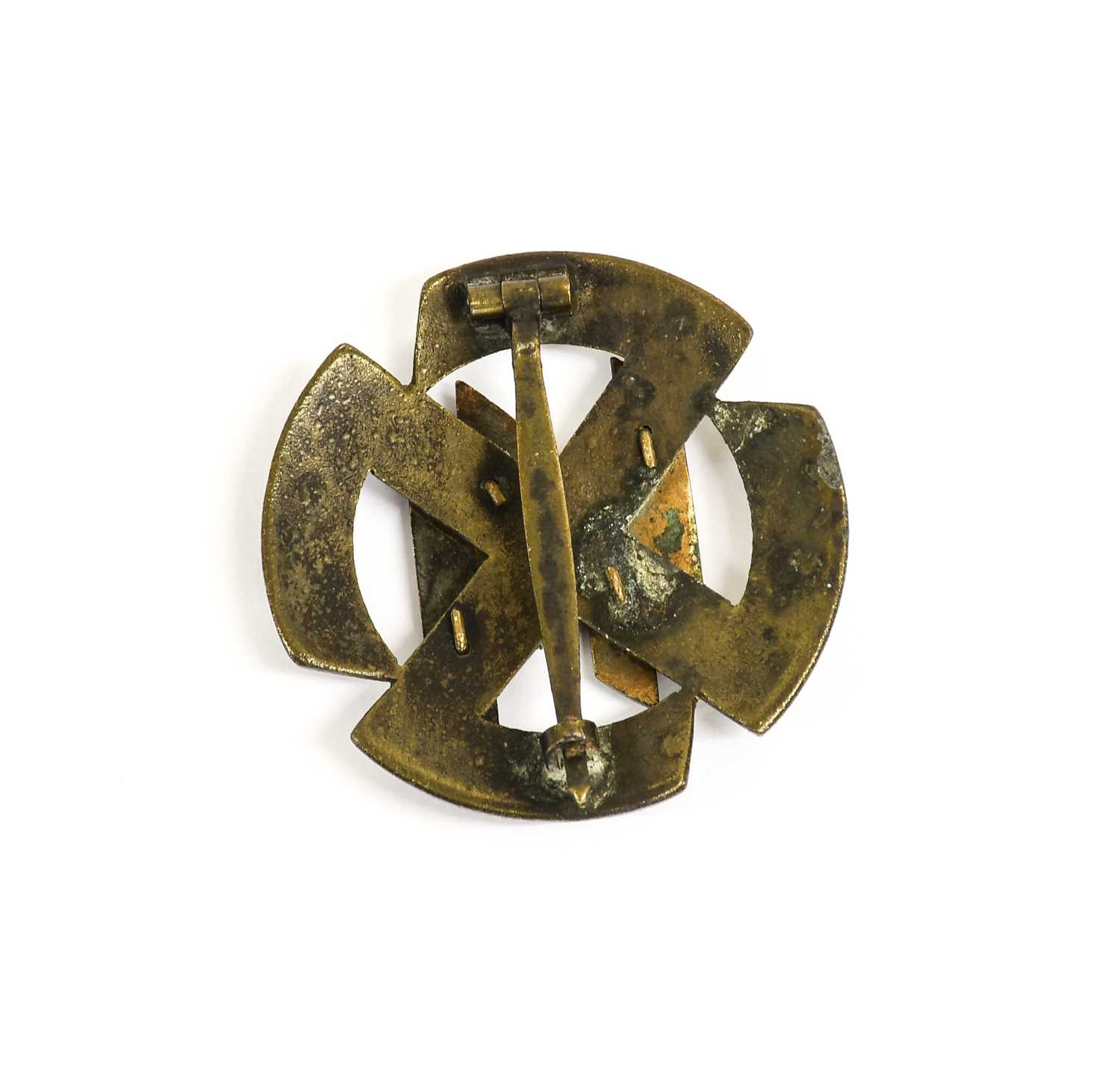 Lot 112 - An SS Germanic Proficiency Runes Badge,