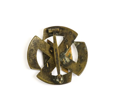 Lot 112 - An SS Germanic Proficiency Runes Badge, Bronze...