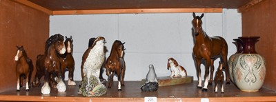 Lot 221 - A Royal Doulton Equestrian Figure Group,...