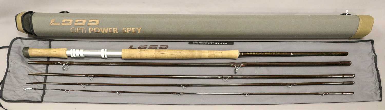Lot 78 - Loop Opti "Power Spey" 5 Section 15' Salmon Fly Rod