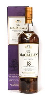 Lot 5269 - Macallan 18 Year Old Highland Single Malt...