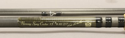 Lot 44 - A Hardy Graphite De-Luxe Spey Salmon Fly Rod
