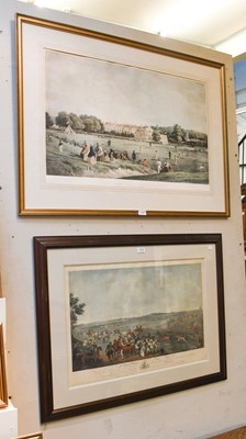 Lot 1152 - John Bodger Trains of running horses,...