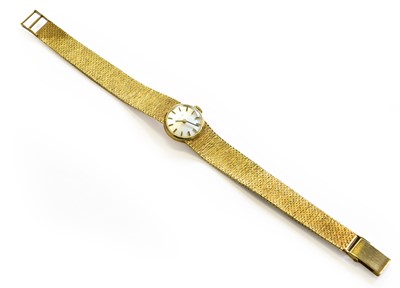 Lot 208 - A Lady's 9 Carat Gold Tissot Wristwatch