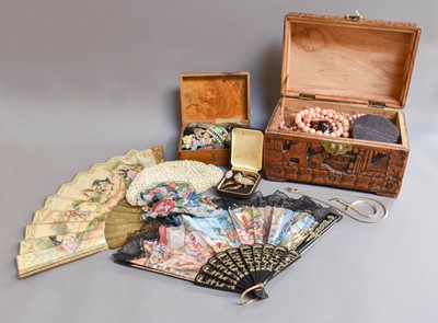 Lot 383 - A Quantity of Costume Jewellery, including a...