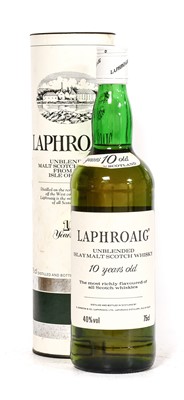 Lot 5299 - Laphroaig 10 Year Old Single Islay Scotch Malt...