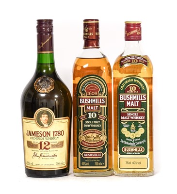 Lot 5323 - Bushmills 10 Year Old Single Malt Irish...