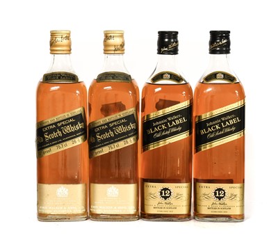 Lot 5310 - Johnnie Walker Black Label Extra Special Old...