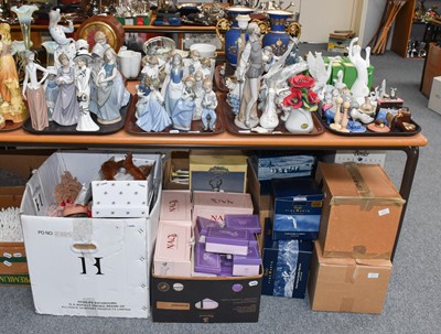 Lot 321 - A Collection of Nao Figures, including models...