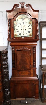 Lot 1315 - A Victorian Mahogany Eight Day Longcase Clock,...