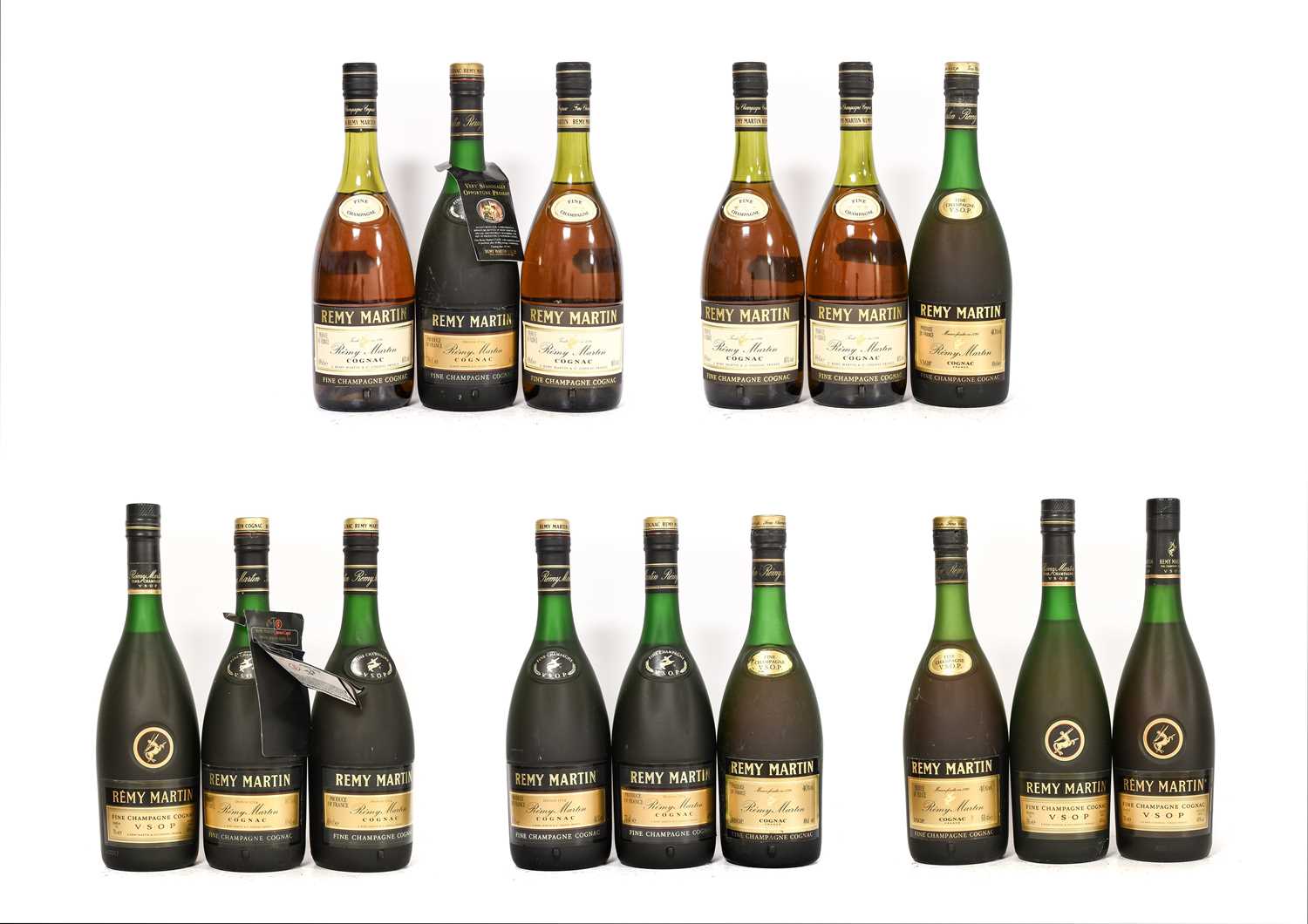 Lot 2134 - Remy Martin Fine Champagne 3 Star Cognac (four...