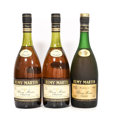 Lot 2134 - Remy Martin Fine Champagne 3 Star Cognac (four...