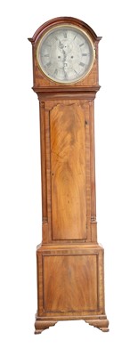 Lot 573 - A Scottish Mahogany Eight Day Longcase Clock,...