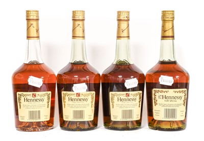 Lot 5189 - Hennessy V.S. Cognac (four bottles)