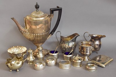 Lot 26 - A Collection of Assorted Silver and Silver...