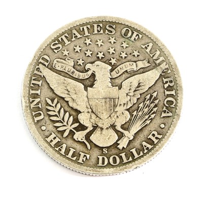 Lot 228 - USA, 'Barber' Half Dollar 1904S (30mm, 12.04g),...