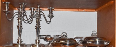 Lot 161 - A Collection of Silver Plated Items, to...