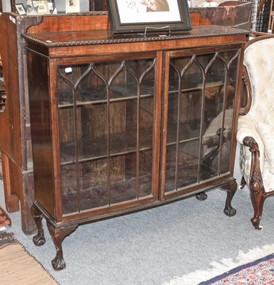 Lot 1314 - An Early 20th Century Mahogany Glazed Bookcase,...