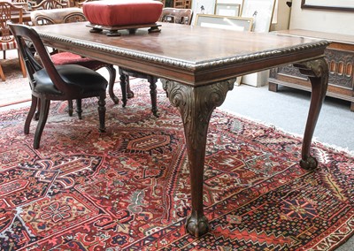 Lot 1289 - A Mahogany Cross-Banded Dining Table, early...