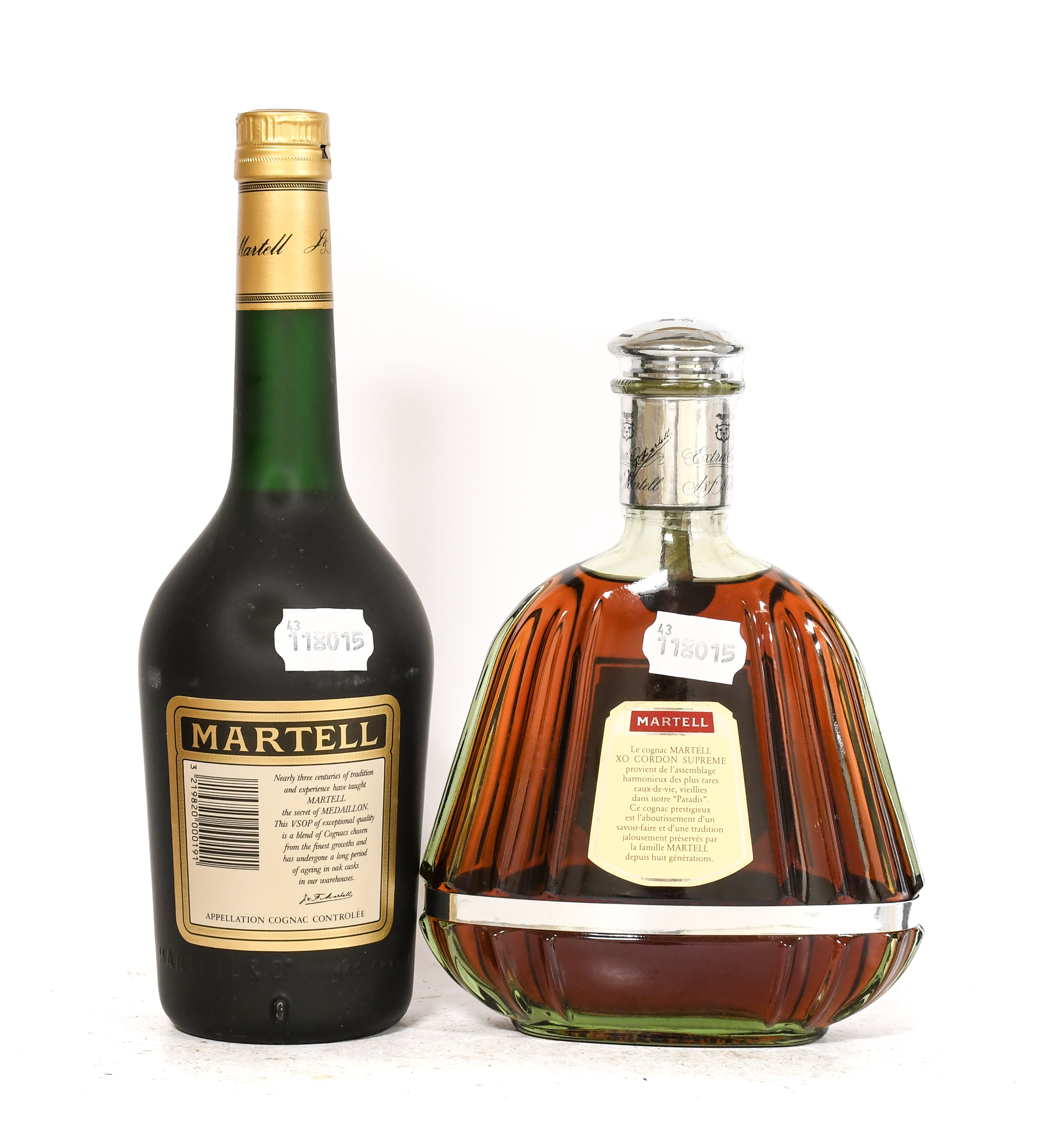 Lot 5194 - Martell XO Cordon Supreme Cognac (one