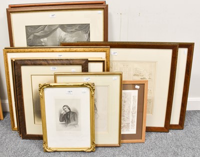 Lot 1158 - A Group of Etchings, Engravings and Prints, of...