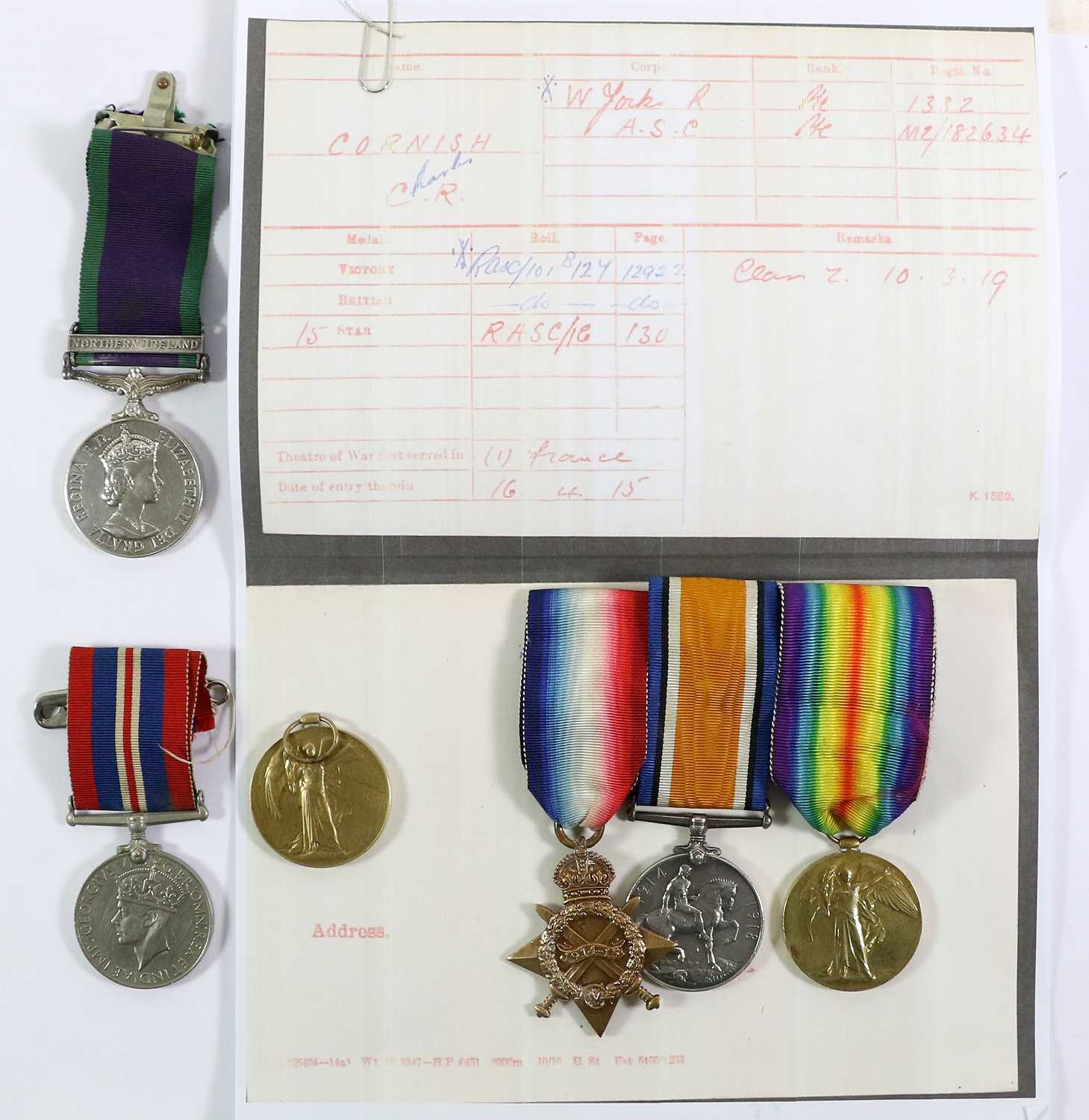 Lot 31 - A First World War Trio, comprising a 1914-15...