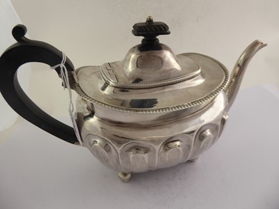 Lot 2025 - A George III Silver Tea-Service