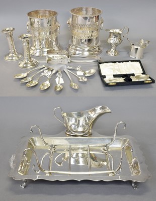 Lot 60 - A Collection of Assorted Silver and Silver...