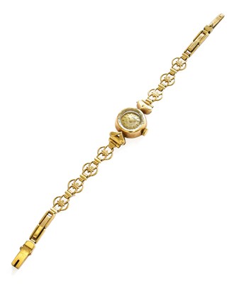 Lot 202 - A Ladies 9 Carat Gold Cased Cocktail Watch,...