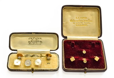 Lot 197 - A Quantity of Dress Studs/Buttons, including...