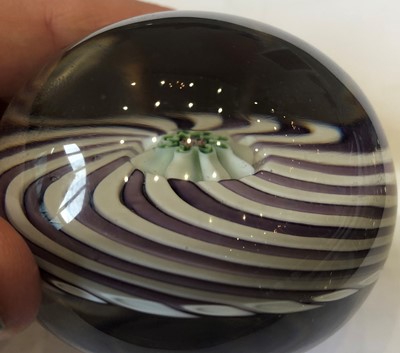 Lot 5 - A Clichy Swirl Paperweight, circa 1850, with a...