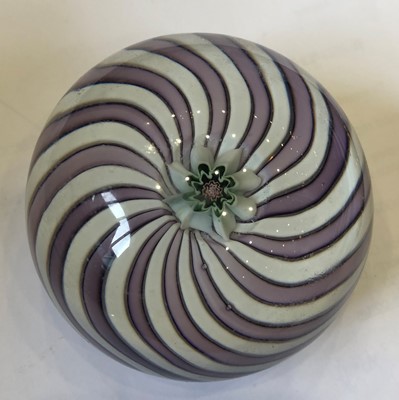 Lot 23 - A Clichy Swirl Paperweight, circa 1850, with a...