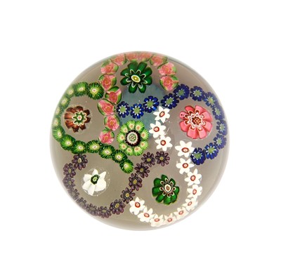 Lot 26 - A Clichy Paperweight, circa 1850, the central...