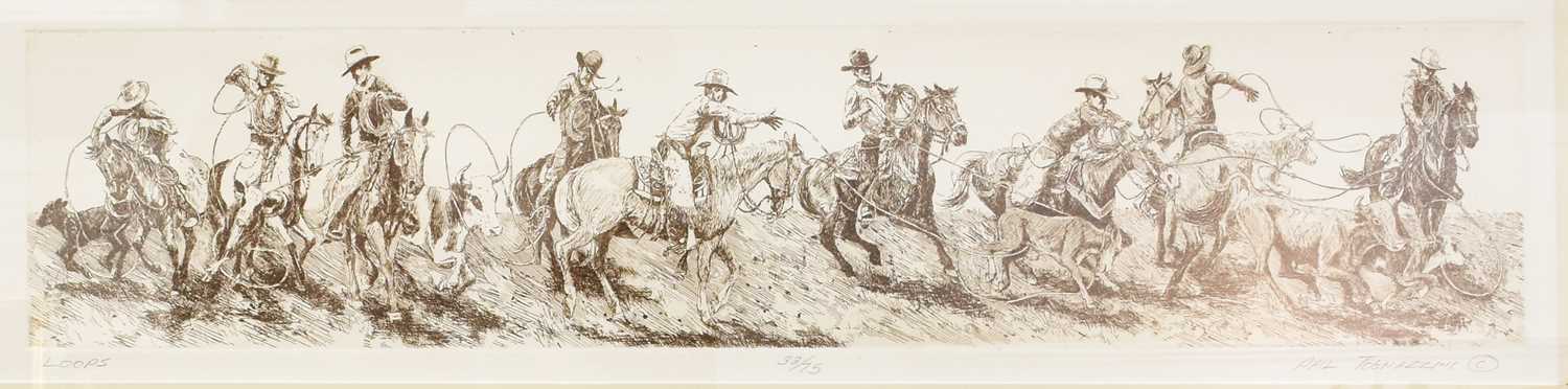 Lot 1183 - Phil Tognazzini (b.1956) American 'Round Up...