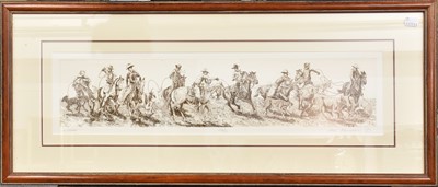 Lot 1183 - Phil Tognazzini (b.1956) American 'Round Up...
