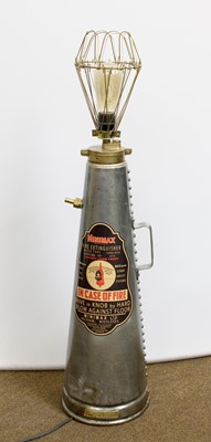 Lot 339 - A Minimax Fire Extinguisher, converted to a...