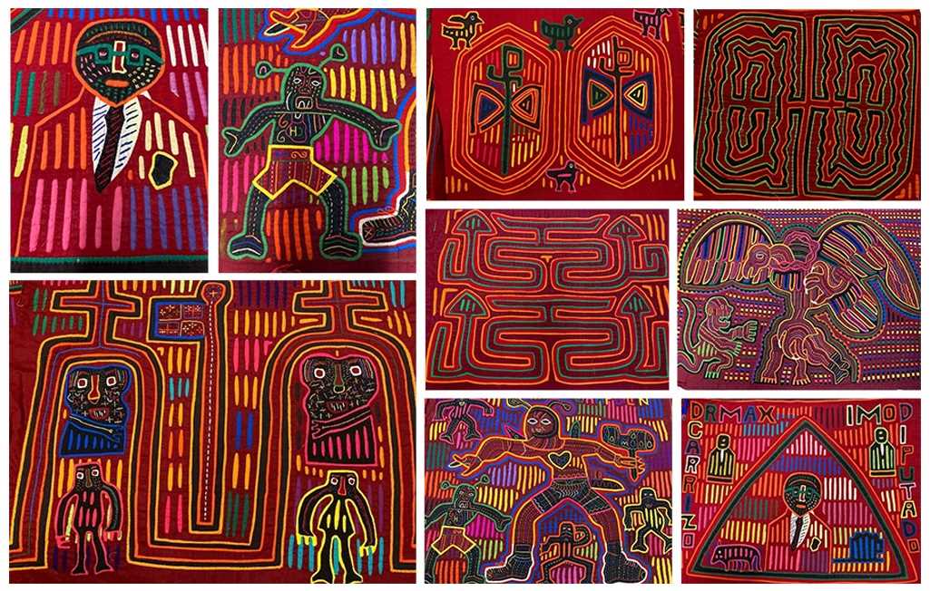 Lot 2259 - Collection of 20th Century Molas from San Blas...