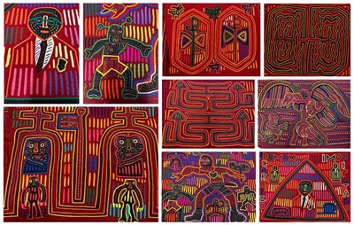 Lot 2259 - Collection of 20th Century Molas from San Blas...